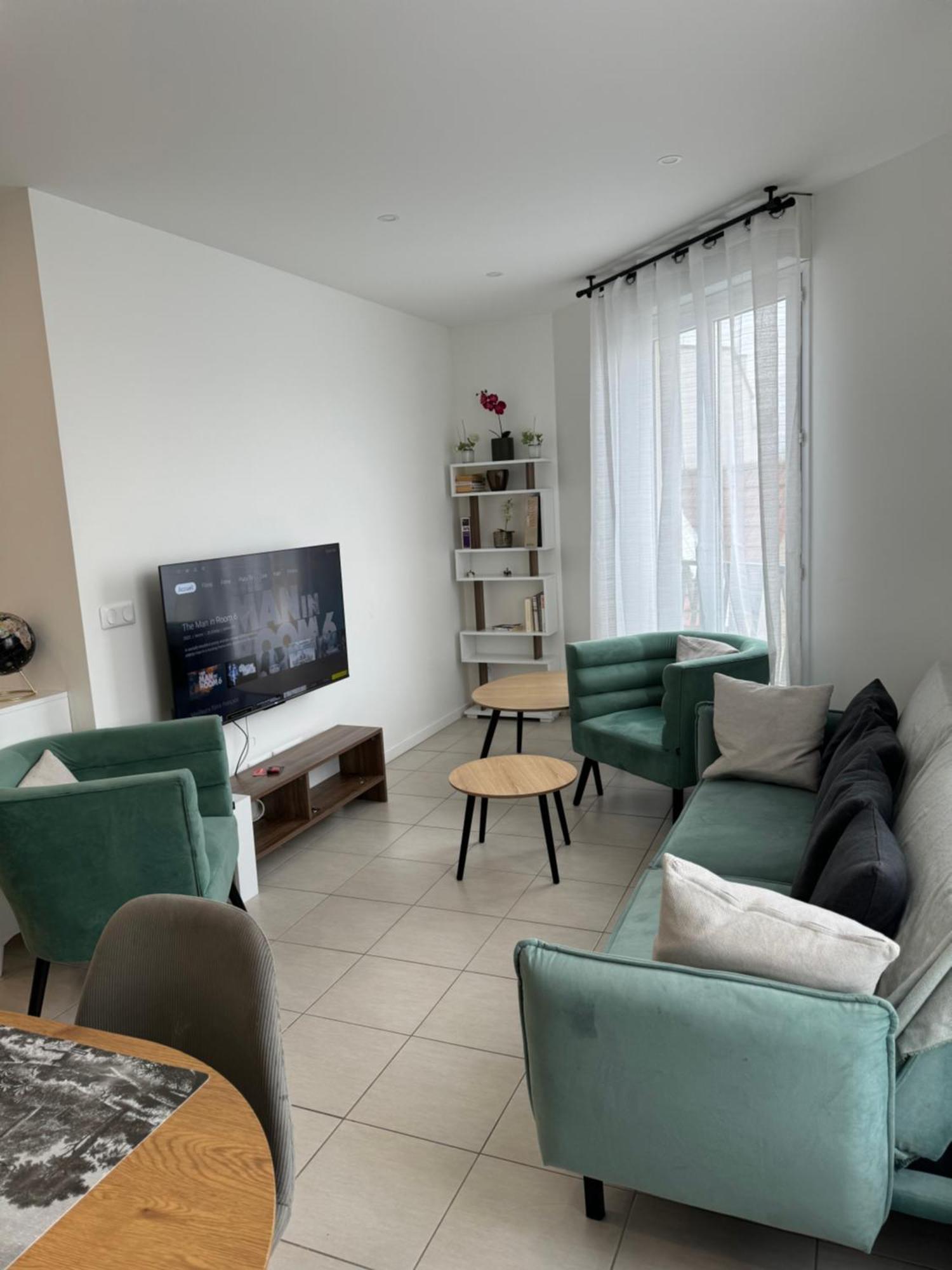 Appartement 2 Chambre Drancy Dış mekan fotoğraf